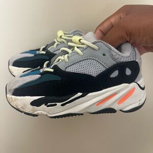 Kids Gray and Black Sneakers